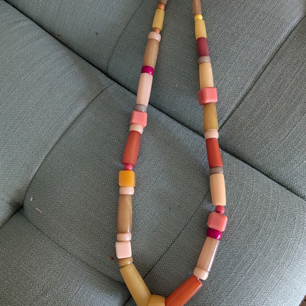 Fabulous plastic necklace